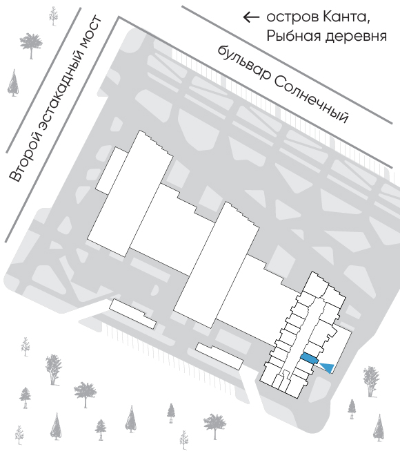 Расположение дома