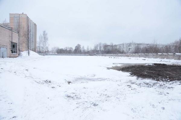 Устройство котлована под свайное поле