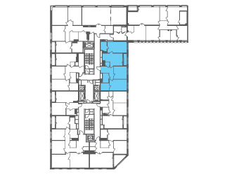 Квартира №100038 на этаже
