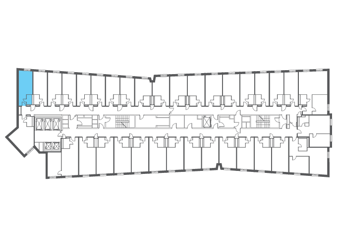 Квартира №115061 на этаже
