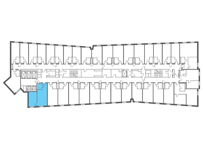 Квартира №115188 на этаже