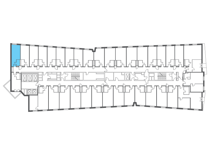 Квартира №115190 на этаже