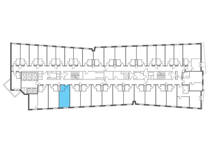 Квартира №115229 на этаже