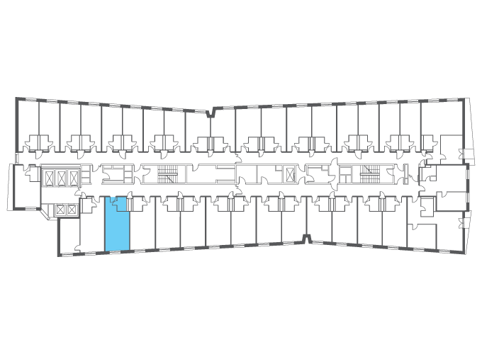 Квартира №115271 на этаже