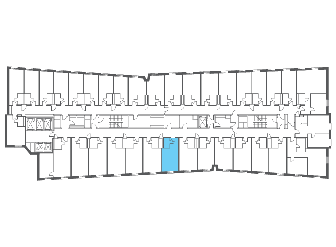 Квартира №115307 на этаже