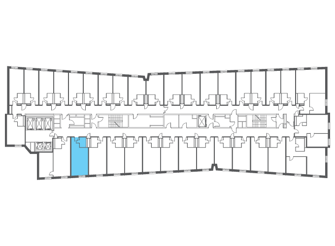 Квартира №115314 на этаже