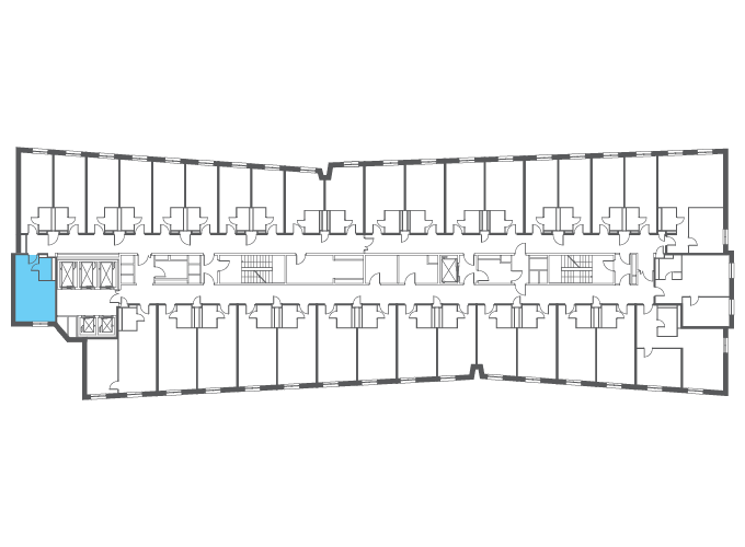 Квартира №115316 на этаже