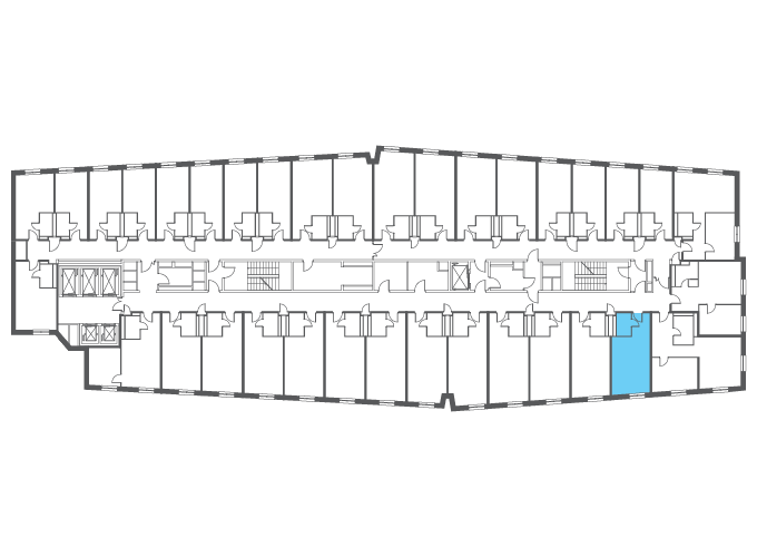 Квартира №115461 на этаже