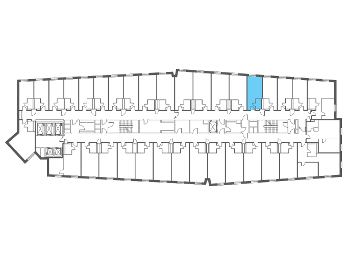 Квартира №115690 на этаже