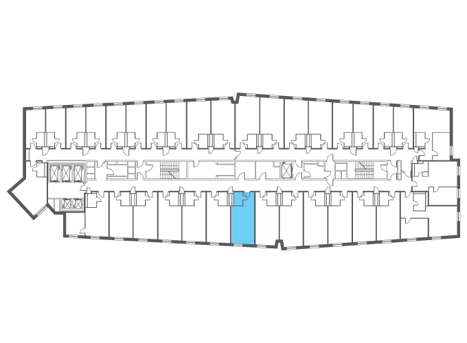 Квартира №115010 на этаже