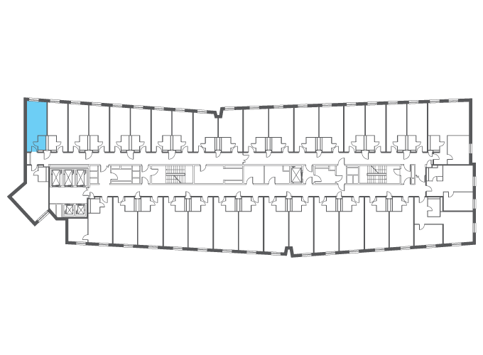Квартира №115020 на этаже