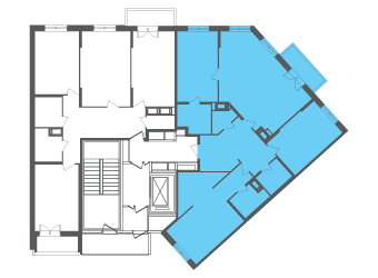 Квартира №117778 на этаже